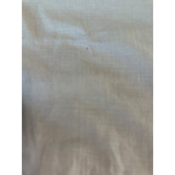 VTG Ralph Lauren Twin Striped Cotton Pleated Dust Ruffle Bedskirt Rustic Cottage - Picture 16 of 16